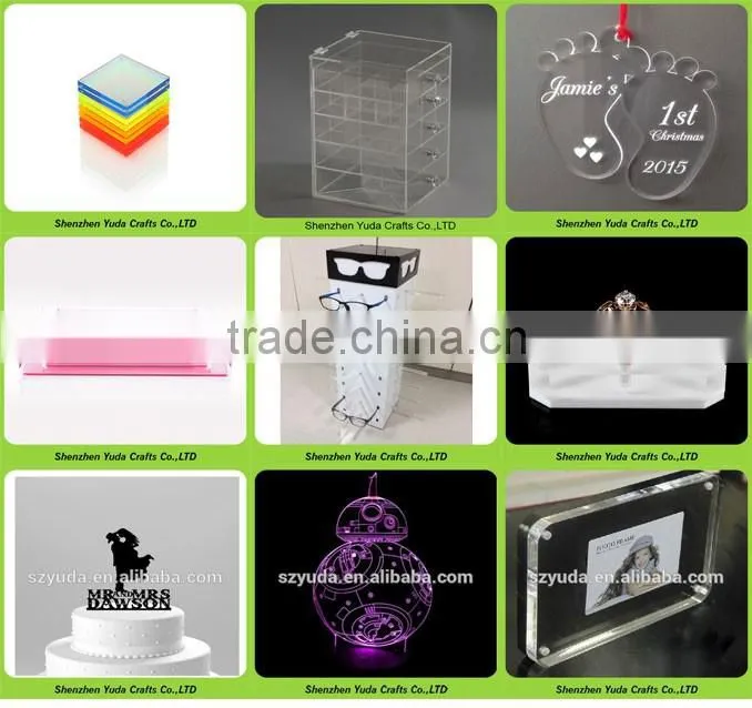 Modern classic clear acrylic podium for modern meetings