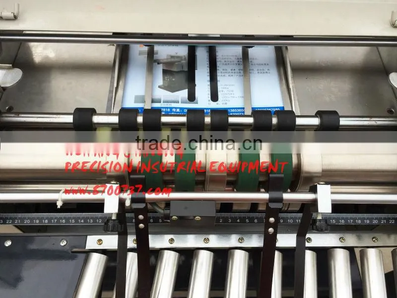 Automatic Folding machine QZY380 &Creasing machine