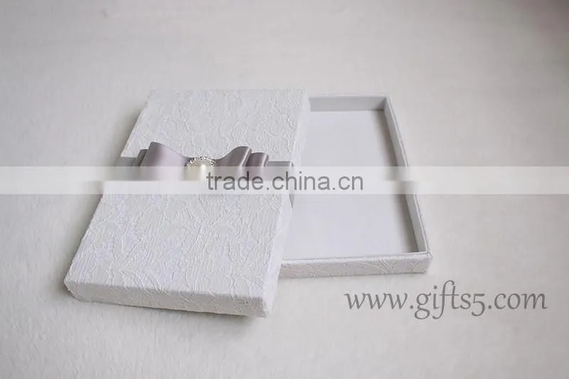 Handmade Luxury Wedding Invitation Box with lid
