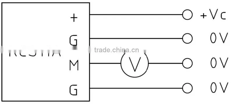 detachable large install aperture Hall current transducer /sensor RCS11A-50