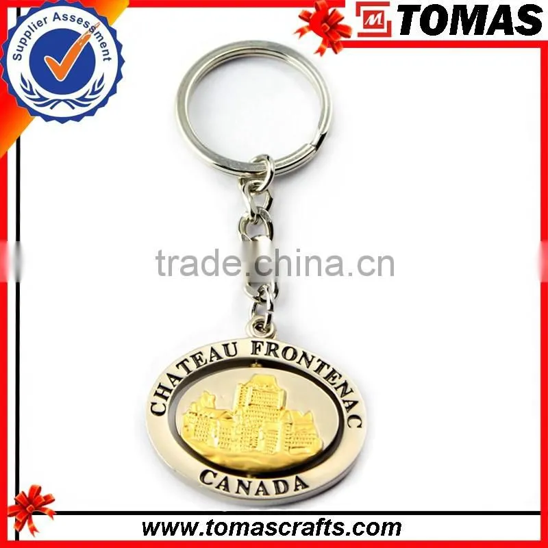 2016 promotional custom metal unique keychain