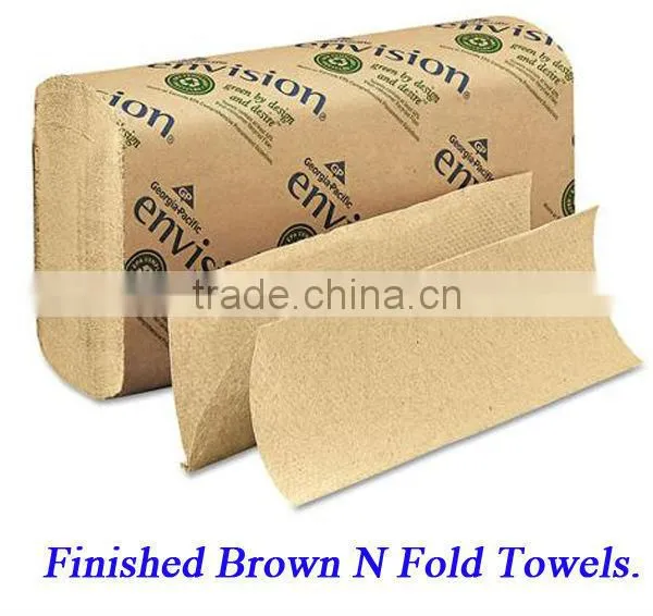 Printing High Speed Automatic V Towel Paper Tissue Folder Machine