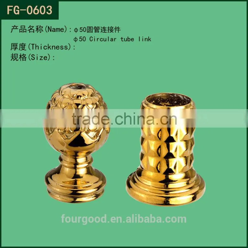 Chrome tube joiner for connecting tube
