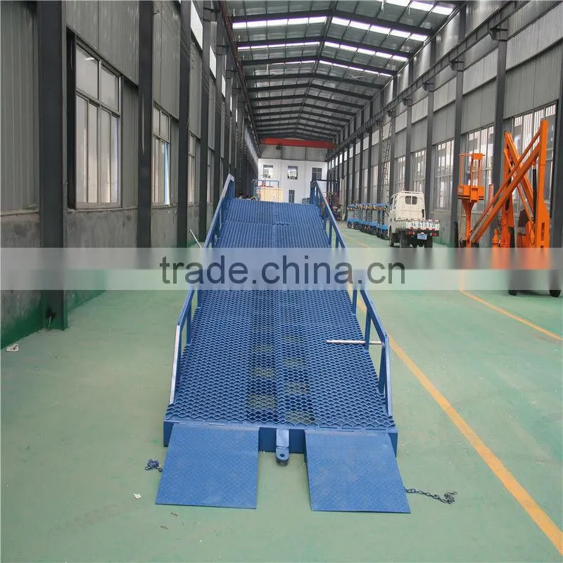 Factory direct sale & CE approved mobile loading yard ramp for sale