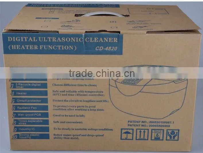 2.5L Stainless Steel Tank Ultrasonic Cleaning Machine Dental, Ultrasonic Cleaner