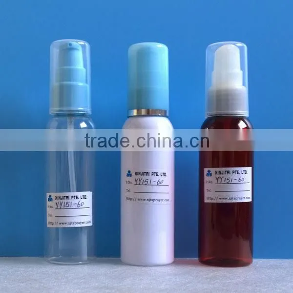 60ml Cosmo Round Clear Transparent PET Mist Spray Bottle