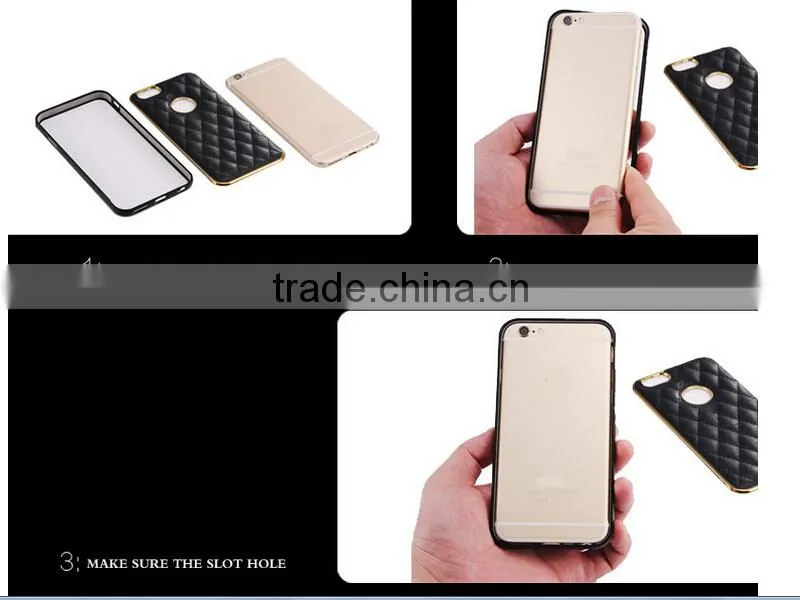 KLT Fashion Luxury Leopard Skin PU Leather Wallet Case For apple With Card Slots & Diamond Buckle