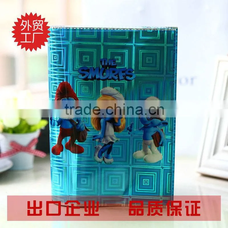 2015alibaba China Plastic High Quality cartoon Wholesale Cheapest PVC wholesale book cover