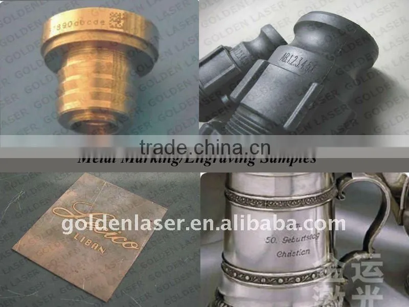 30W Fiber Metal Laser Marking Machinery