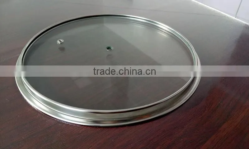 flat glass lid for cookware pan