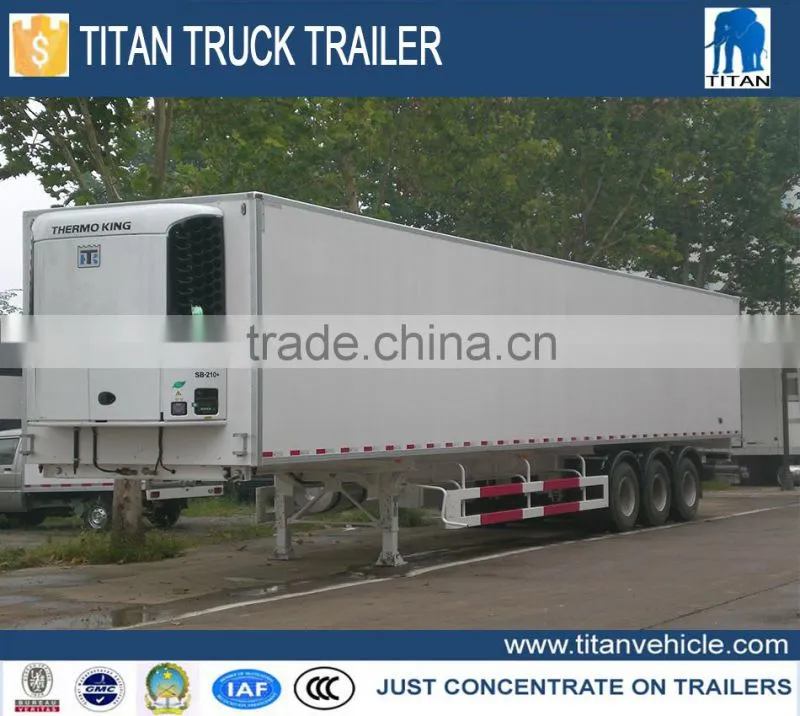 China new refrigerated cargo trailer Meat Fish Transport refrigerated cargo van 4*2 refrigerated carrier