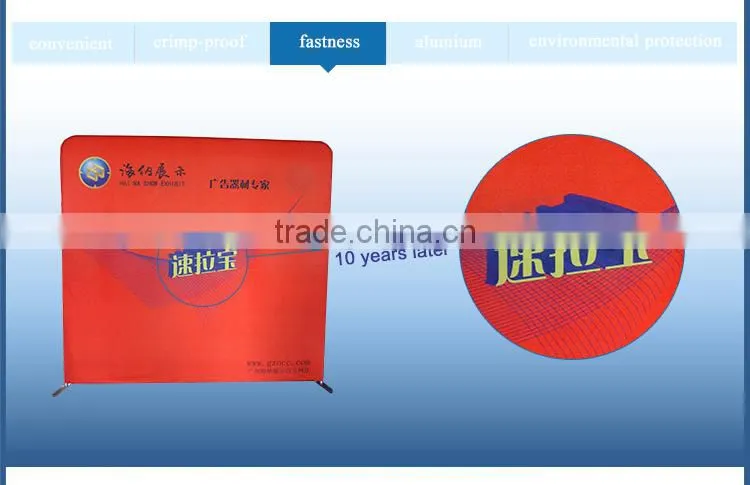 screw cap Korea X banner display with factory price
