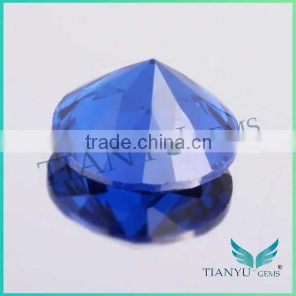 Wholesale 112# color synthetic gemstone round lab diamonds spinel for jewelry wax casting