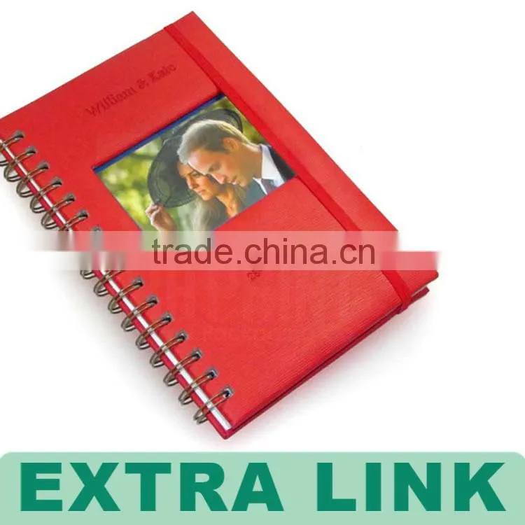 Customized Paper Note books, Kraft spiral notebook, Leather Cover Paper Notebook(We Supply Factory Price)