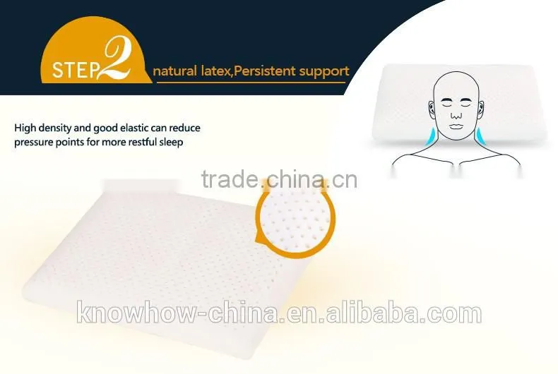 Wholesale Best Head Supporting Natural Latex Neck Pillow