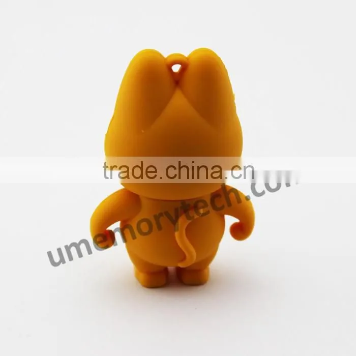 Garfield shape cute usb flash drives bulk 10 pack usb flash drives 1gb
