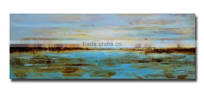 Wholesale Modern Framed Created Abastract Oil Painting