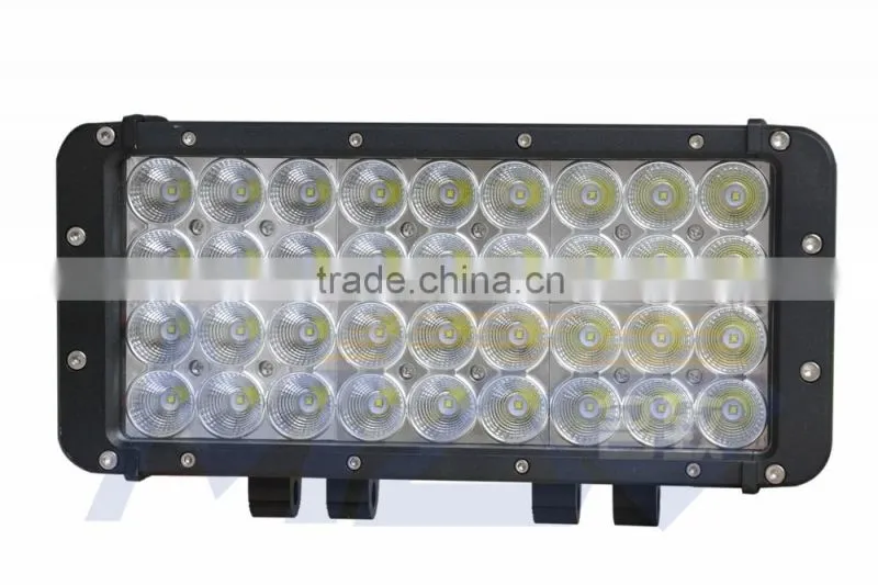 China MZ Factory Direct 11'' 108W 9500lm led offroad bars light Flood Spot Combo four row Square Led Light Bars ETI LED Hi Power