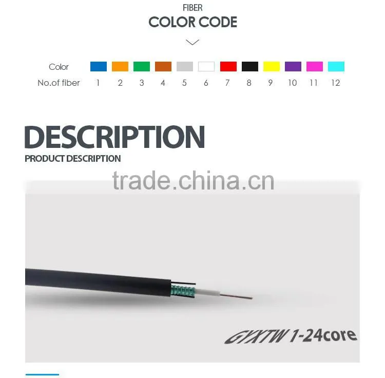 9/125m(OS1&2),SM Optic Single Mode Cable 8 core outdoor armoured,Rodent Proof for Aruba cabling systems
