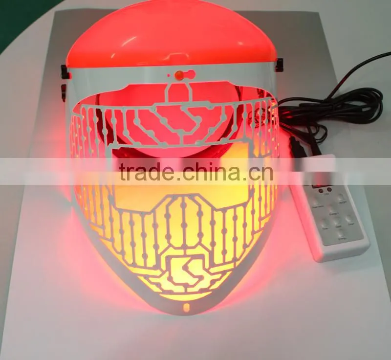 2015 wholesale led beauty light face mask,led light therapy face mask