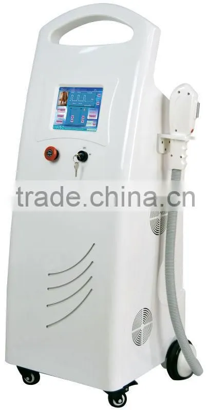 Sell hot!!! 8*40mm spot size IPL beauty machine hair removal Leer