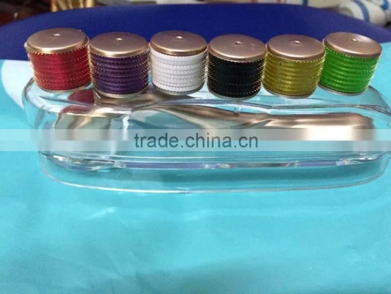 professional derma roller/microneedling dermaroller 192 titanium needles rolling system