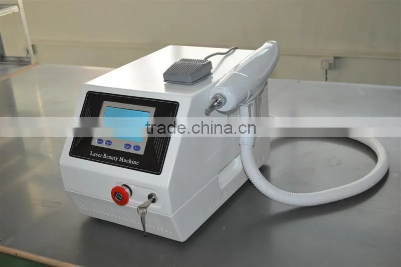 Beauty product Q switch nd yag laser working machine