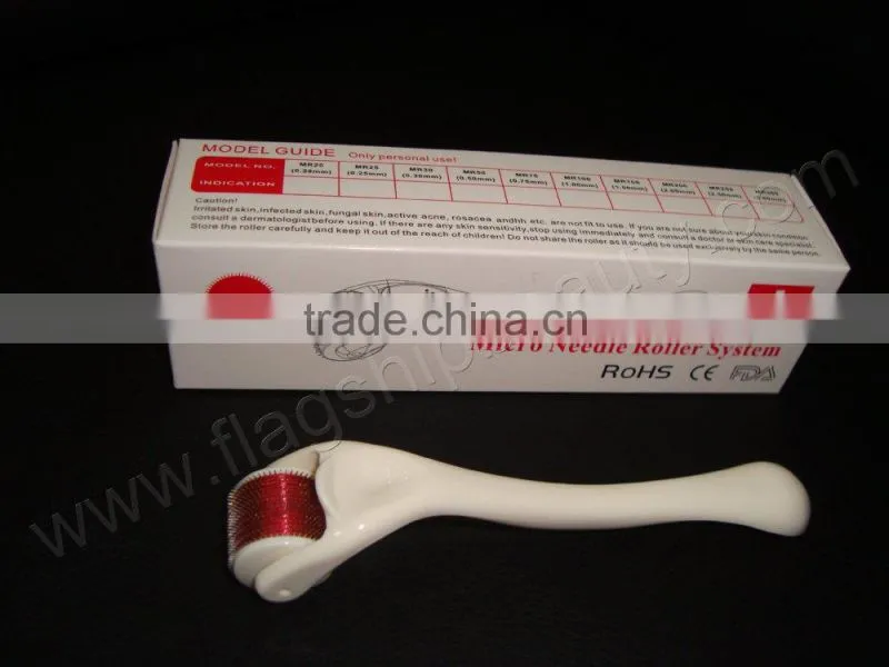 skin care micro needle roller therapy hot 540 needles dermaroller