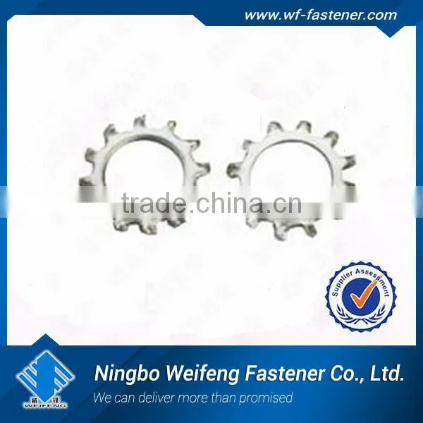 external lock washer DIN6797A for furniture good seal