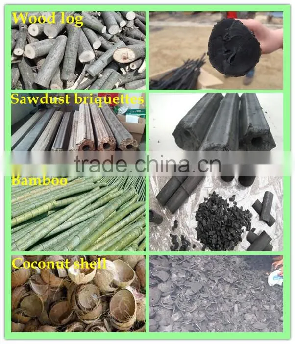 airflow new design Bamboo charcoal carbonization furnace
