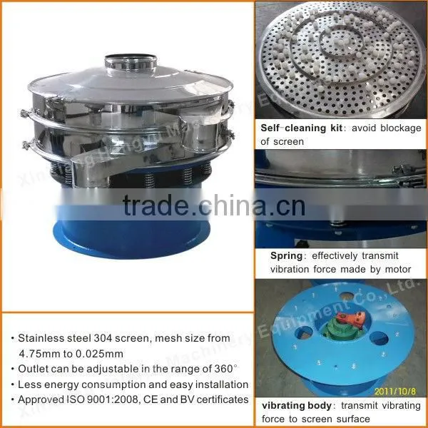 HENGYU rotary medicine vibrating screen machine supply