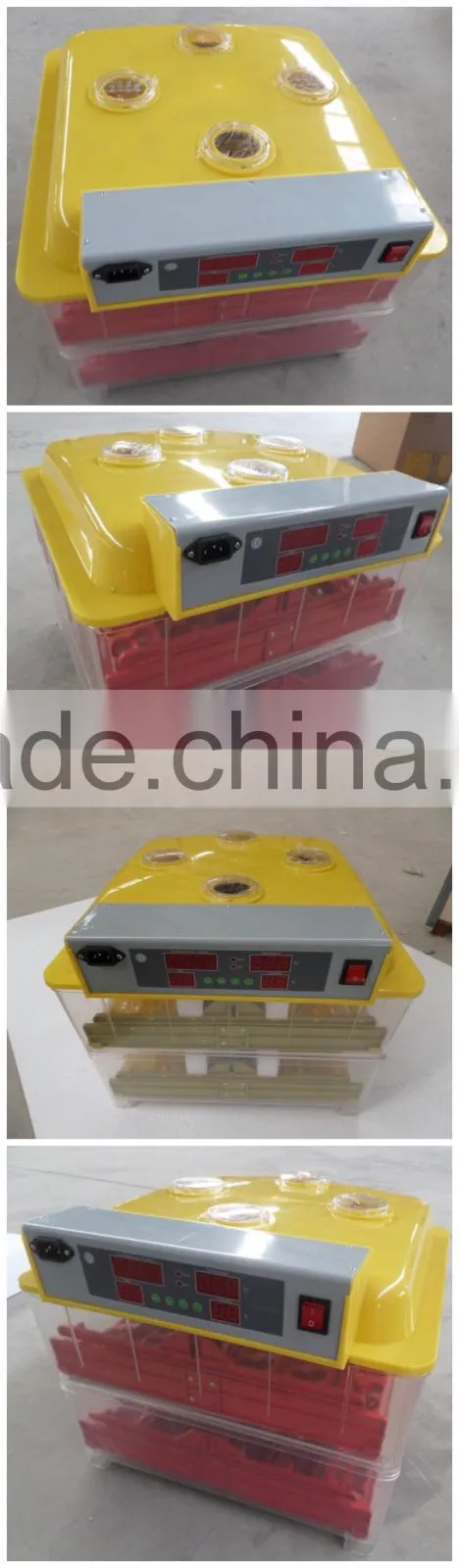Hot sale 288 quail egg mini incubator price in ChinaWQ-72