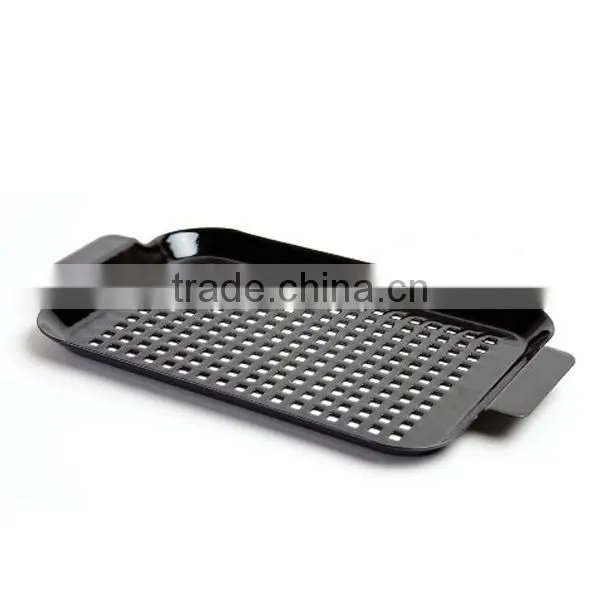China manufacturer black color enamel round cast iron grill grates