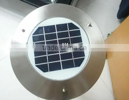 3.6V Stainless steel solar sunflower garden light