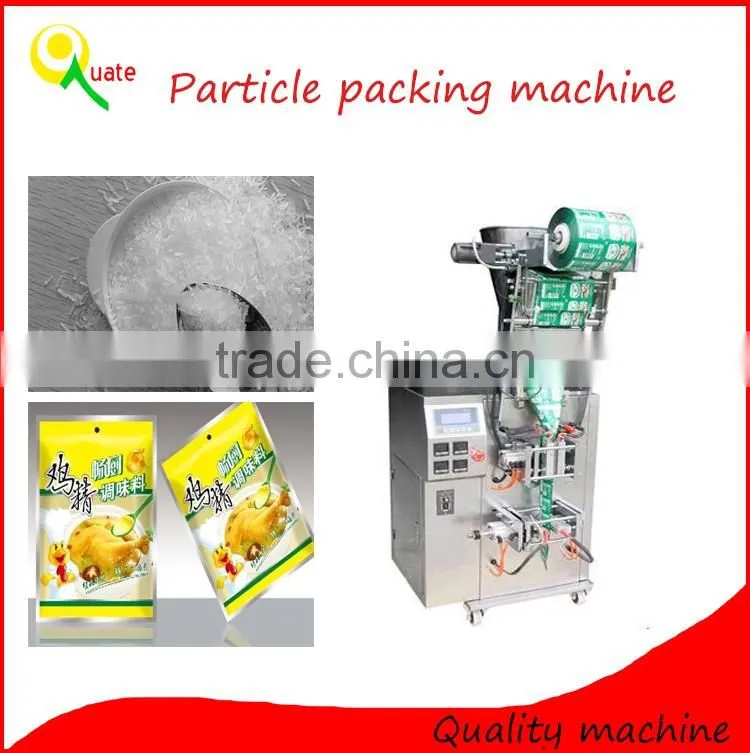 Volumetric particle packing machine