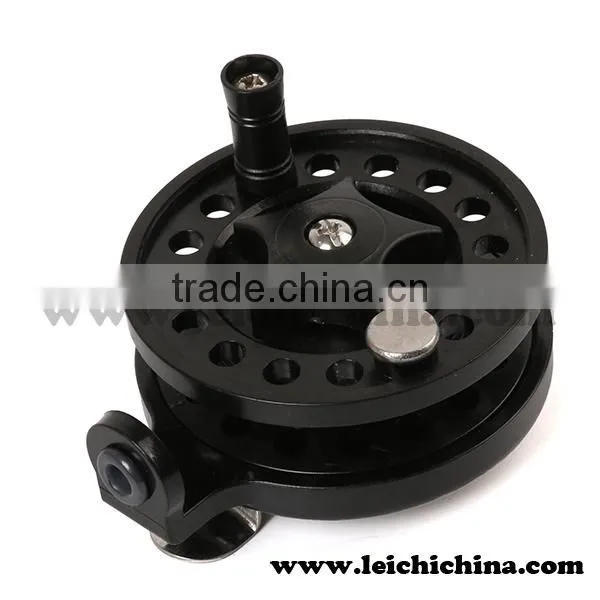 Low price wholesale soft touch knob ice fishing reel