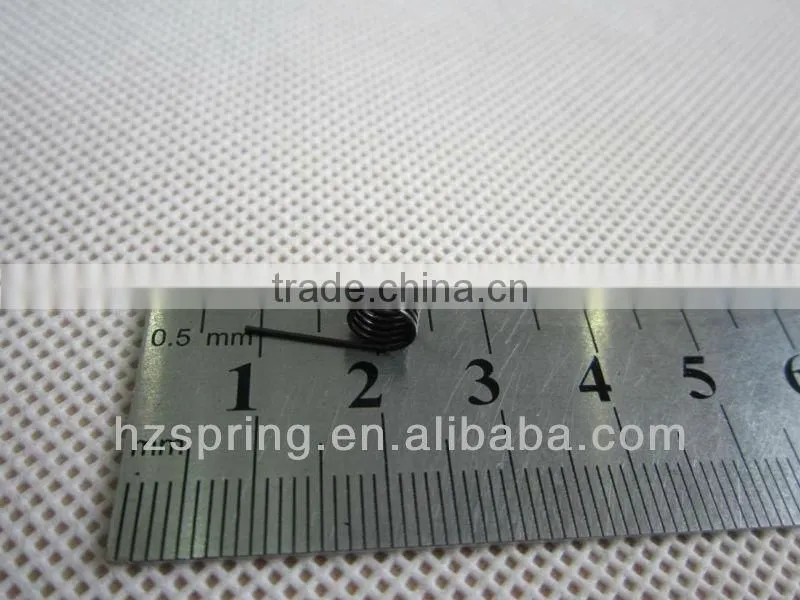 Black Oxide Torsion Spring