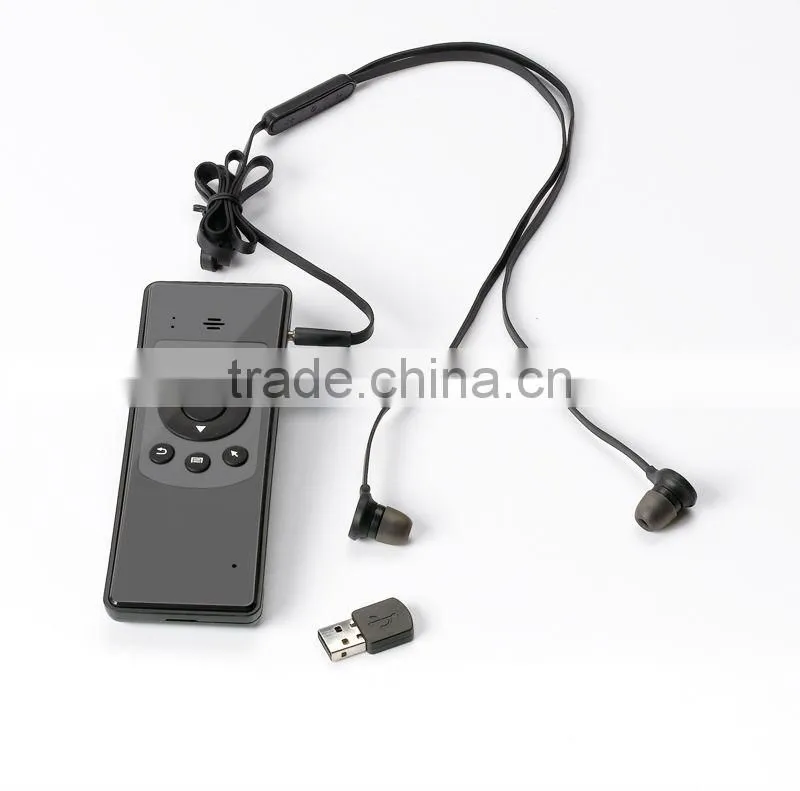 Radio frequencty gyroscope air mouse presenter for google tv box air fly mouse