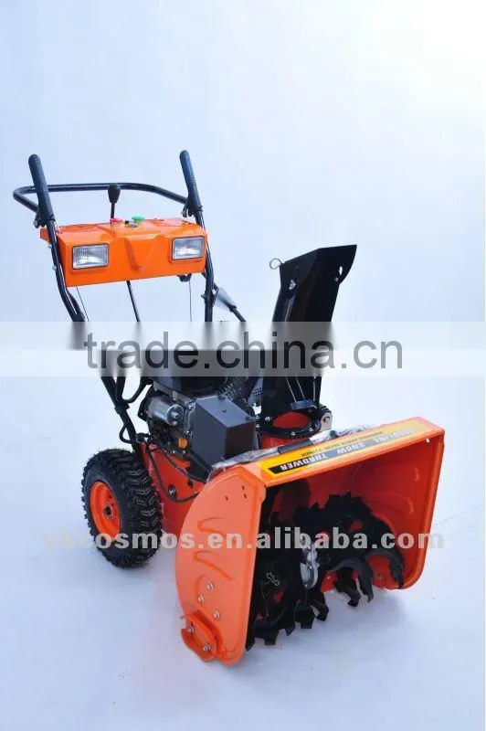 6.5HP gasoline electric snow cleaning machine