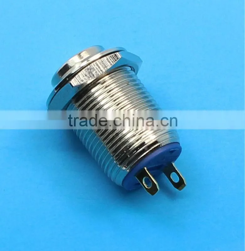 12mm push button switch waterproof 120v