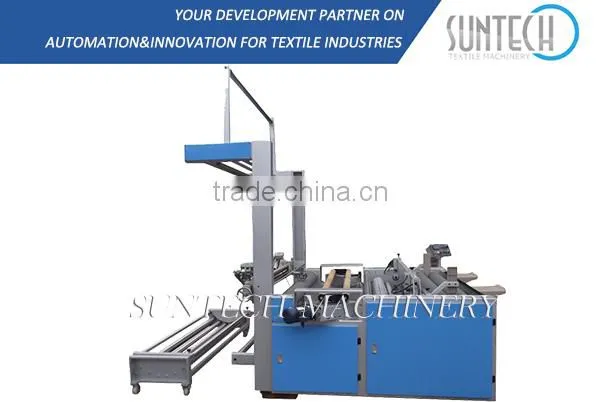 SUNTECH Ultrasonic/Hot/Cold Fabric Cutting Machines, No.1 on Alibaba; Visit us at ITMA 2015,Italy. Stand No.: H6-C110
