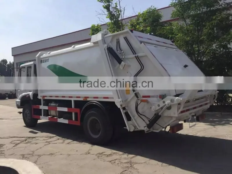 10m3 12 Cubic Meter Garbage Truck for sale