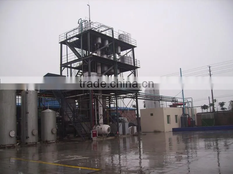 SGS approved biodiesel producing line from waste oil to biodiesel