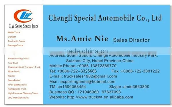 6 wheels 6000L to 8000L hot oil trucks for sale