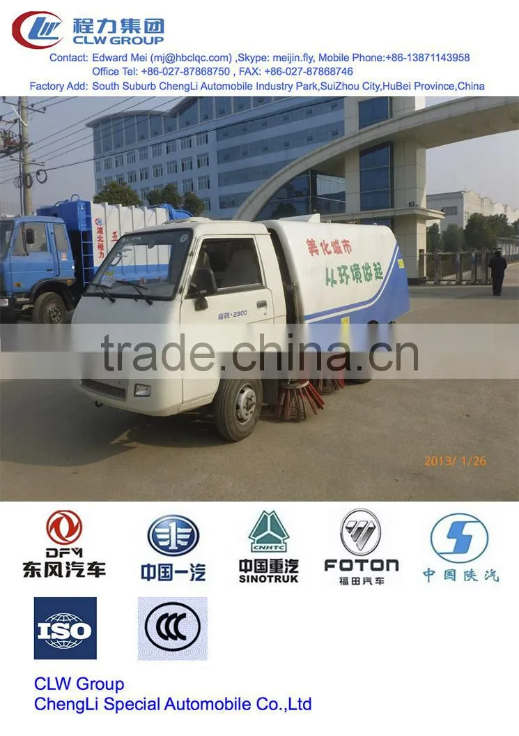 foton 1 m3 road sweeper hydraulic