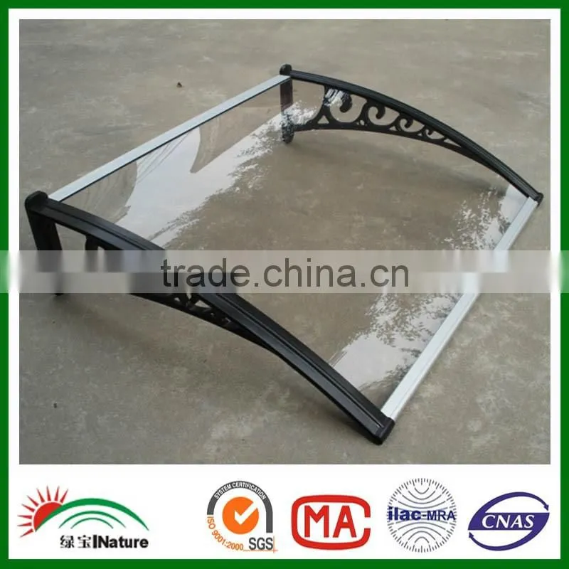 American 800mm outdoor pc sheet awning &canopy