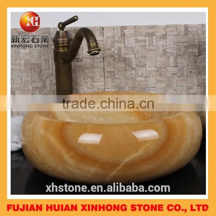 good design stand marble stone basin with basin top sale in 2015