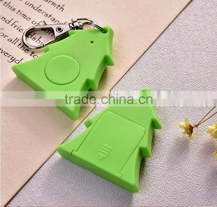 2016 new rgknse Christmas tree Gift Triangle Bluetooth Key Finder, Advertising Anti lost Alarm for Pets Kids Wallets IOS and And