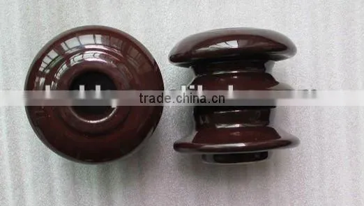 different types of electrical ceramic porcelain shackle transmission line insulators