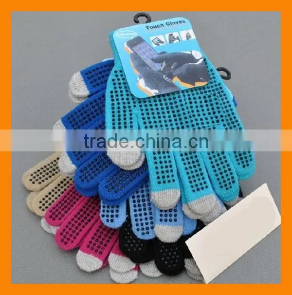 Touch Sensitive Gloves with Dot Palm